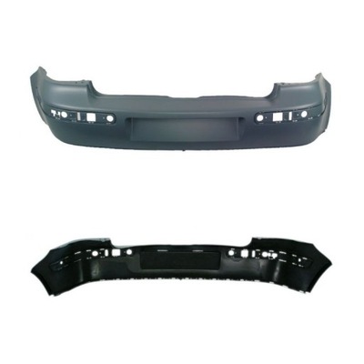 Бампер задний vw golf iv фото №1