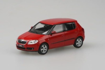 Abrex Skoda Fabia II, 2006, Czerwona Corrida