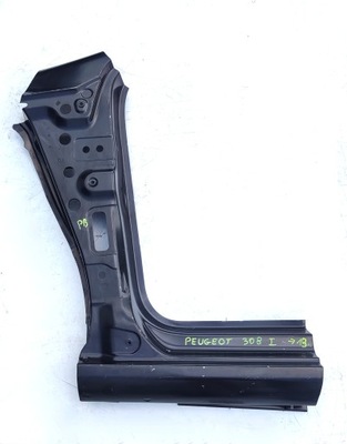 Peugeot 308 i порог левый блок двигателя a обшивка фото №1