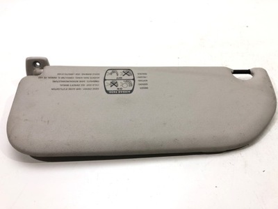 Защита солнцезащитная правый citroen c3 i фото №1