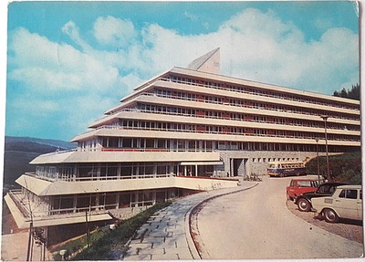 POCZTÓWKA - KRYNICA - SANATORIUM BUDOWLANI - 1977