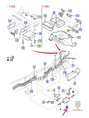 Фільтр пального ford explorer mk1 mk2 windstar mk1 фото №1