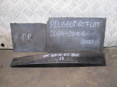 Молдинг вертикальная дверь правый перед peugeot 607 04-10r фото №1