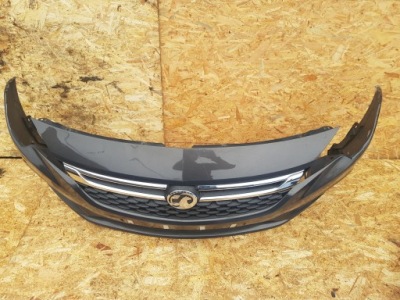 Opel astra k 2015 бампер перед kompletny szary фото №1