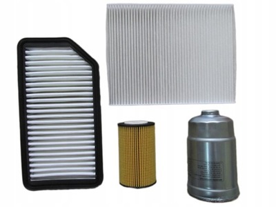 Kia venga 10- 1.4 cdri 1.6 crdi фильтры набор фото №1