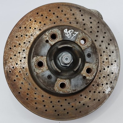 Ступиця поворотний кулак правий перед porsche cayman 987 фото №1