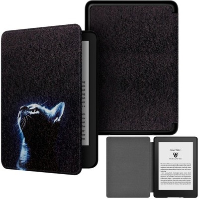 Etui Graphic Kindle Paperwhite 6/ Colorsoft/ Signature Edition- Moon Cat