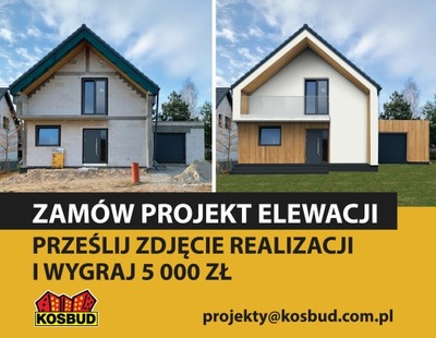 Projekt elewacji / wizualizacja elewacji