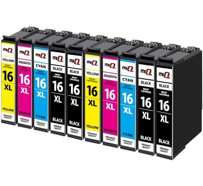 10x TUSZ 16 XL DO EPSON WF-2010W WF-2500 WF-2510WF