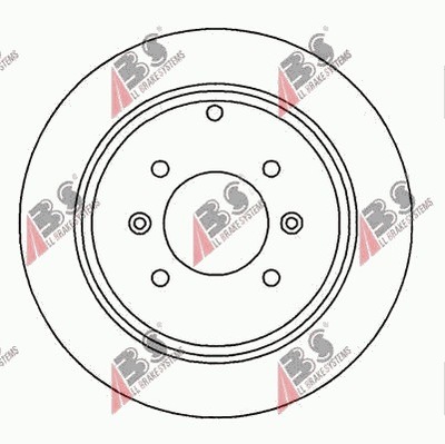 DISCO DE FRENADO PEUGEOT 406 95-04 PARTE TRASERA  