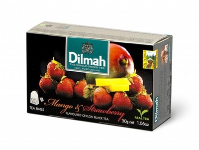 Herbata DILMAH mango i truskawki 20 torebek