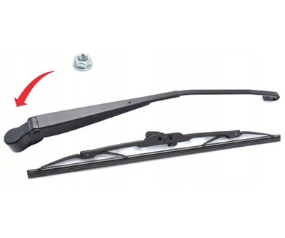 Важіль двірники задня nissan primastar 2001- кришка багажника фото №1