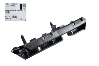 Напрямна кронштейн бампера перед лівий peugeot 508 фото №1