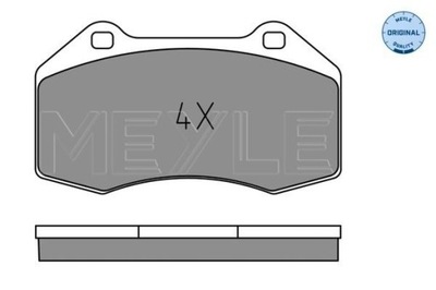 MEYLE 025 241 6215 SET PADS BRAKE  