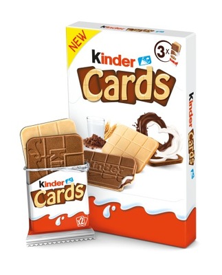 CIASTKA KINDER CARDS FERRERO 325,6 G FER