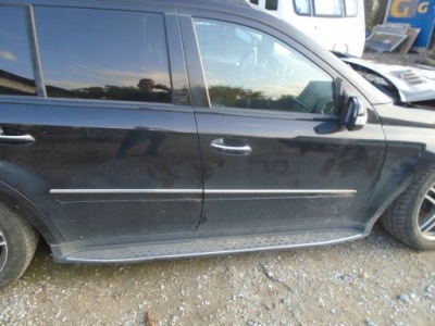 Mercedes x164 gl двері праве перед задня чорні 08r фото №1