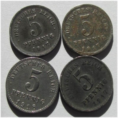 5 Pfennig 1917 - 22 Fe