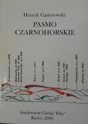 PASMO CZARNOHORSKIE Henryk Gąsiorowski Przewodnik po Beskidach Wschodnich