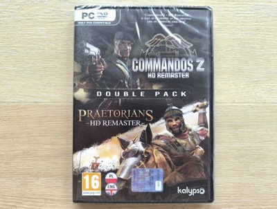 Commandos 2 HD Remaster + Praetorians HD Remaster [PC] (PL) NOWA FOLIA