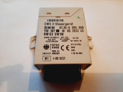 Bmw e46 модуль иммобилайзер ews 6905666 фото №1