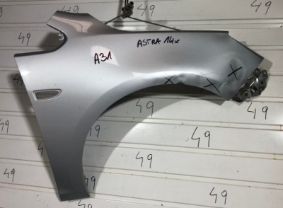 Astra 4 iv j 2009- крила перед правий фото №1