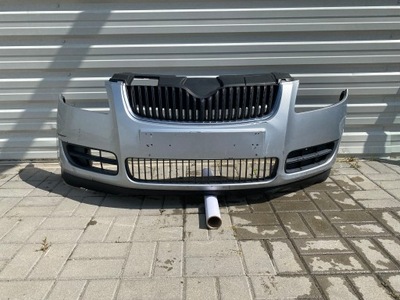Бампер перед передній skoda fabia ii eu фото №1