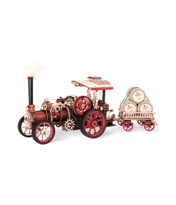 Drewniane Puzzle 3D Steam Engine Robotime