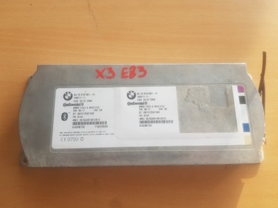 Bmw x3 e83 модуль bluetooth 9181881 bydgoszcz фото №1