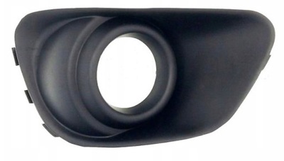 Решётка радиатора w бампер перед правая jeep compass 11-17 фото №1