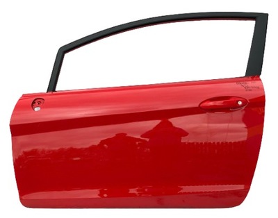 Ford fiesta mk7 przedlift lift 2008-2017 двері ліва 3d red race фото №1