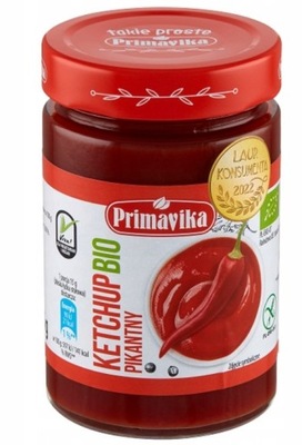 Ketchup pikantny pomidorowy Primavika wege 315g