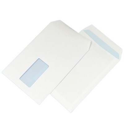 Koperty biurowe białe samoklejące z okienkiem C5 SK 500 szt.