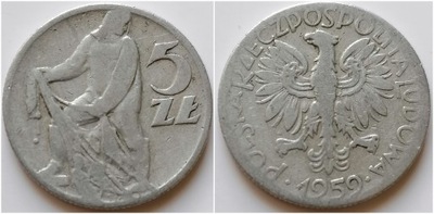 5 zł Rybak 1959 r.