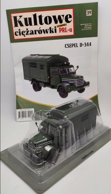 CSEPEL D-344 Kultowe ciężarówki PRL Nr39 1:43