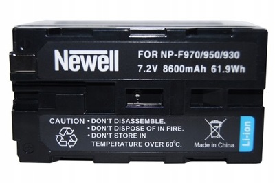 Akumulator NEWELL DO SONY NP-F960 F970 F950 F930