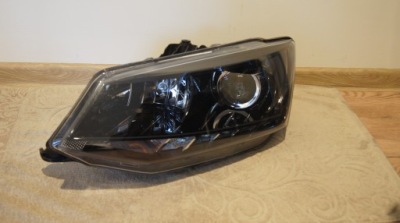 Лампа skoda fabia iii лінза led ліва europa фото №1