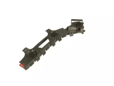 Кронштейн бампера задняя p bok, пластик фото №1