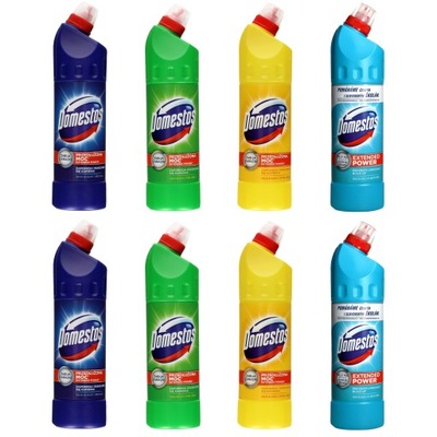 Płyn do WC 750ml Domestos - zestaw 8szt x 750ml