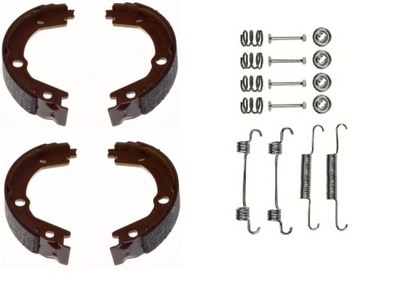 Гальмівні колодки гальмівні ручного + пружини hyundai tucson kia sportage фото №1