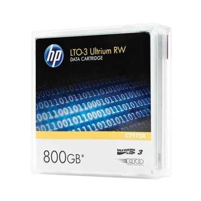 HP LTO-3 ULTRIUM 800GB RW DATA CARTRIDGE C7973A