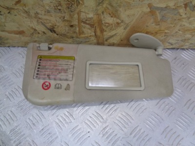 Защита солнцезащитная козырёк пассажира fiat grande punto 5d 2005- фото №1