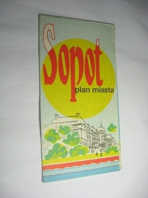 Sopot plan miasta 1984