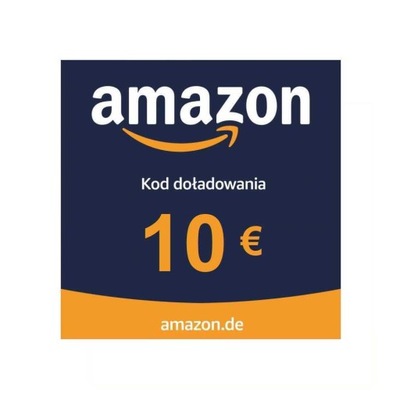 Voucher Amazon DE 10 Euro, € EUR , Karta podarunkowa, KOD