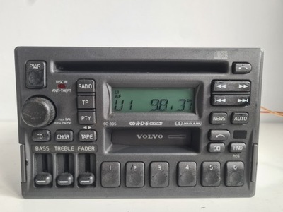 RADIO CD VOLVO SC-805 V40 V70 850 940 XC70 + CÓDIGO  