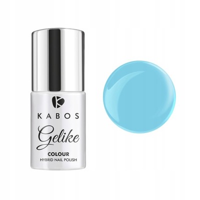 KABOS Lakier hybrydowy Gelike colour Blue Angel 5ml