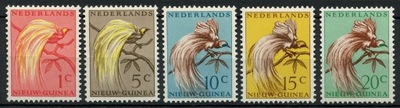 Nowa Gwinea Holenderska** Mi.25-29 Ptaki