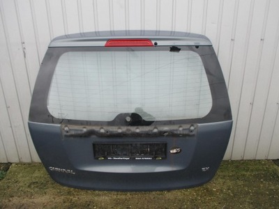 Kia carnival 3 iii 04- кришка багажника задня з скло фото №1