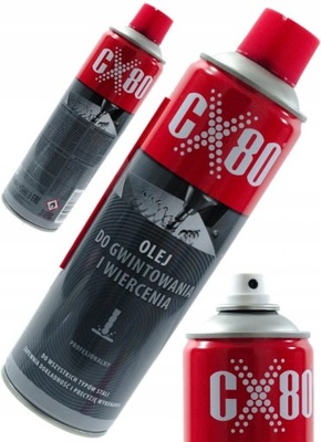 CX80 OLEJ DO GWINTOWANIA I WIERCENIA 500 ml