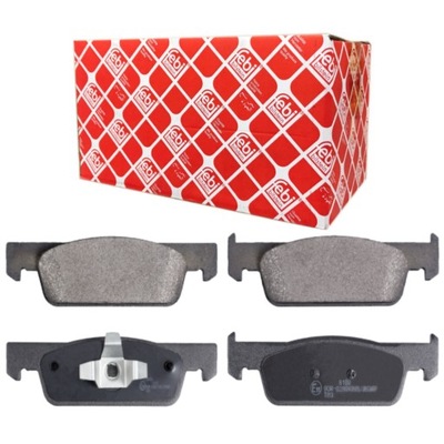 Тормозные колодки тормозные перед dacia logan sandero ii febi фото №1