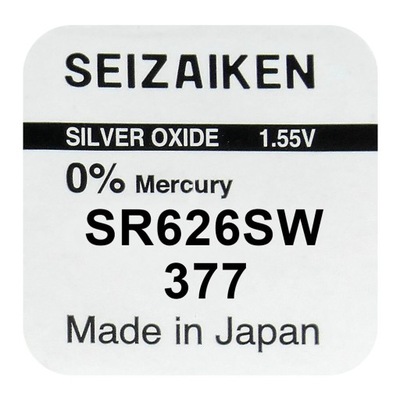 Bateria srebrowa mini Seizaiken 377 SR626SW SR66